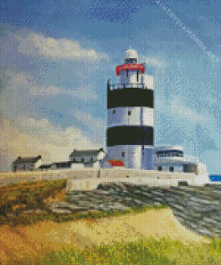 Wexford Hook Lighthouse Ireland Diamond Painting