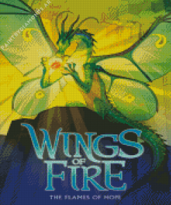 Wings Of Fire Poster Diamond Painting