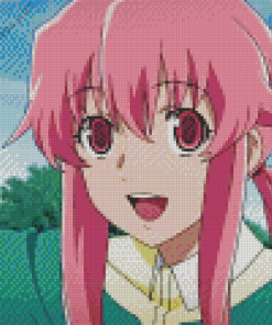 Yuno Gasai Anime Diamond Painting