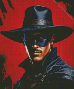 Zorro Diamond Painting