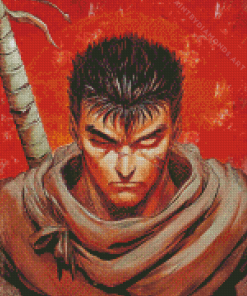 Berserk Guts Diamond Painting