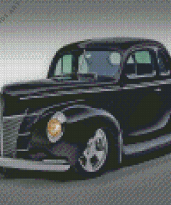 Black 1940 Ford Diamond Painting