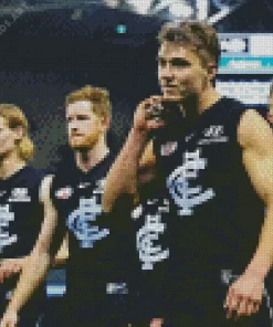 Carlton Football Diamond Painting