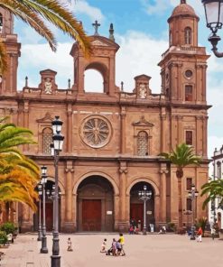 Cathedral of Canary Islands Las Palmas Diamond Painting