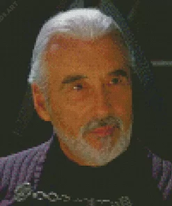 Christopher Lee Actor Diamond Painting