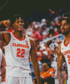 Clemson University Basketballers Diamond Painting