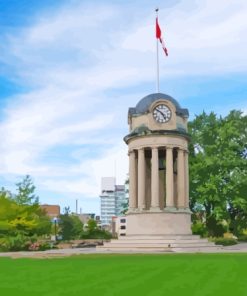 Clock Tower Kitchener Diamond Painting