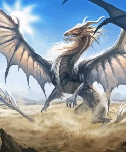 Dragon Wyvern Art Diamond Painting