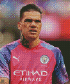 Ederson Footballer Diamond Painting