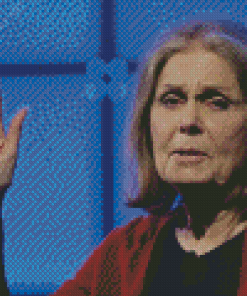 Gloria Steinem Diamond Painting