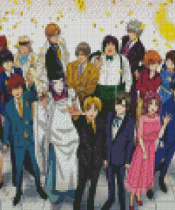 Hikaru No Go Characters Diamond Painting