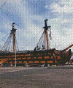 HMS Victory Diamond Painting