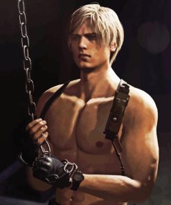 Leon Kennedy Resident Evil Game Diamond Painting