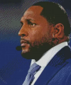 Ray Lewis Footballer Diamond Painting