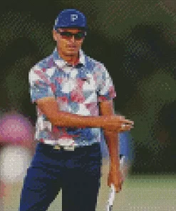 Rickie Fowler Diamond Painting