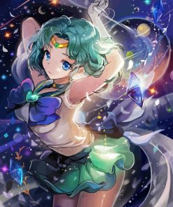 Sailor Neptune Anime Girl Diamond Painting