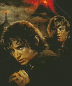 Sam And Frodo Diamond Painting