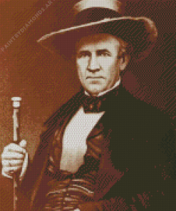 Sam Houston Diamond Painting