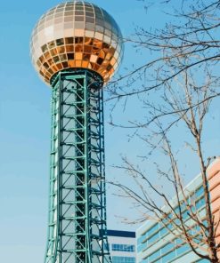 Sunsphere In Knoxville Diamond Painting