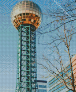 Sunsphere In Knoxville Diamond Painting