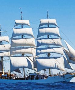 Tall Ship Diamond Painting