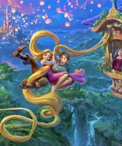 Tangled by Thomas Kinkade Diamond Painting