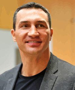 Ukrainian Boxer Wladimir Klitschko Diamond Painting