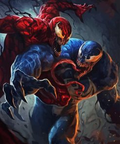 Venom And Carnage Diamond Painting