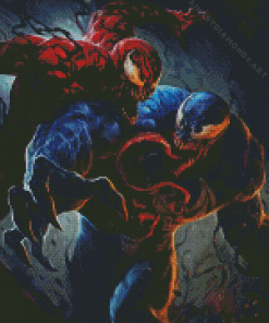 Venom And Carnage Diamond Painting