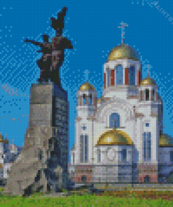 Yekaterinburg Church Diamond Painting