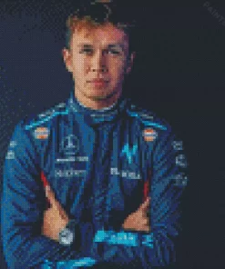 Alexander Albon Diamond Painting