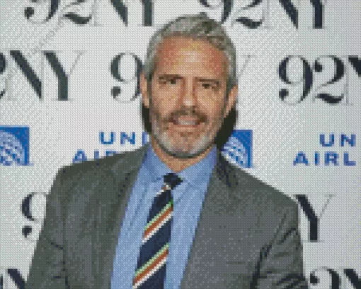 American Andy Cohen Diamond Painting