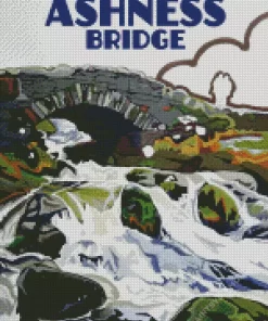 Ashness Bridge Poster Diamond Painting