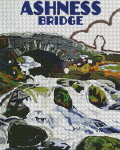 Ashness Bridge Poster Diamond Painting