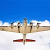 B17 Aluminum Overcast Aircraft Diamond Painting