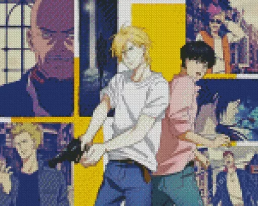 Banana Fish Diamond Painting