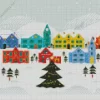 Christmas Village Diamond Painting