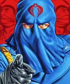 Cobra Commander Diamond Painting