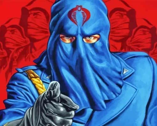 Cobra Commander Diamond Painting