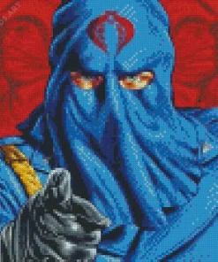 Cobra Commander Diamond Painting