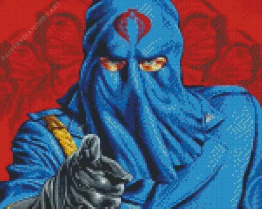 Cobra Commander Diamond Painting