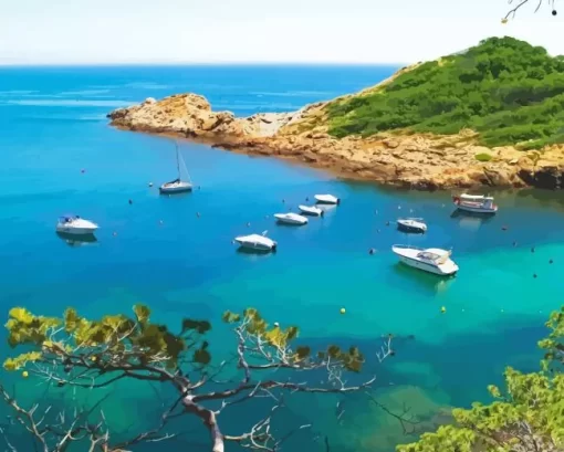 Costa Brava Spain Diamond Painting