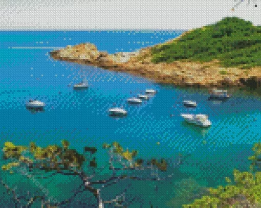 Costa Brava Spain Diamond Painting