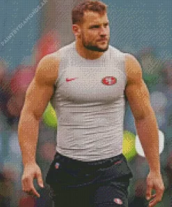 Nick Bosa Player Diamond Painting