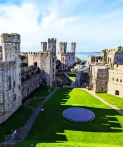 Gwynedd Castle Diamond Painting