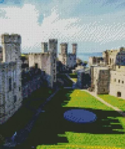 Gwynedd Castle Diamond Painting