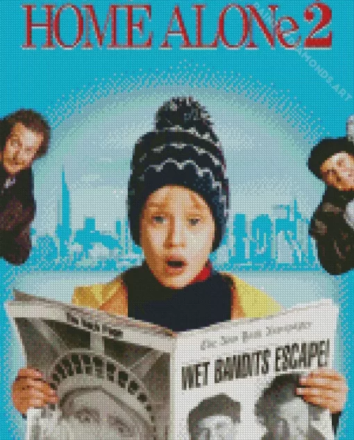 Home Alone Film Diamond Painting