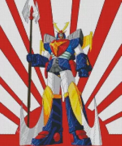 Invincible Steel Man Daitarn 3 Diamond Painting