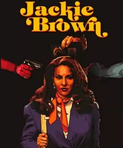 Jackie Brown Movie Poster Diamond Painting