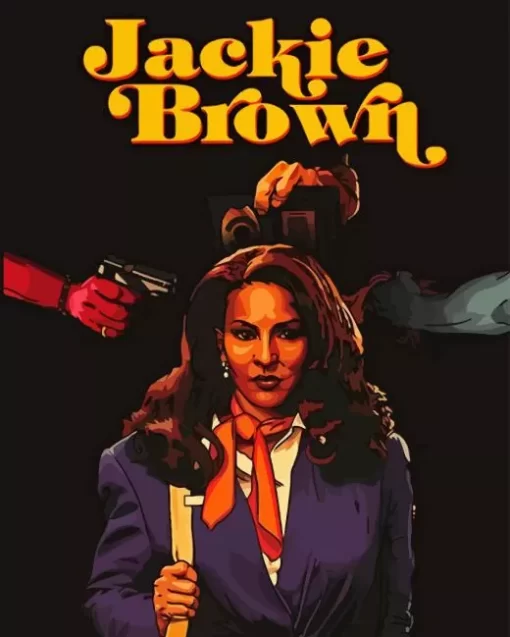 Jackie Brown Movie Poster Diamond Painting